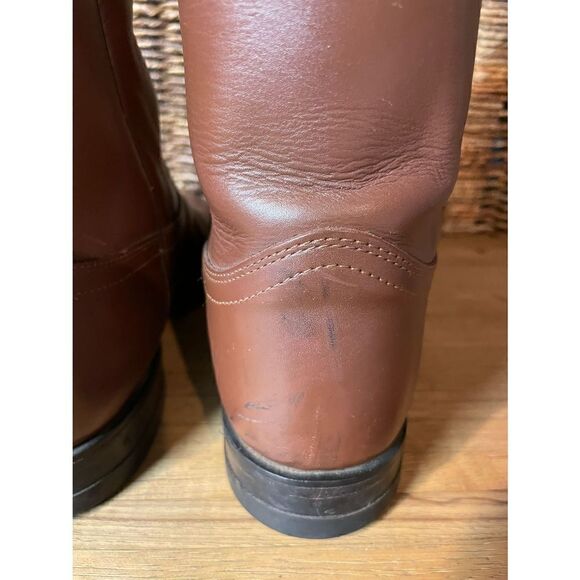 Roper Boots By Justin Classic Tan  Rancher/Cowboy Boot Size 11.5-RARE - Picture 11 of 16